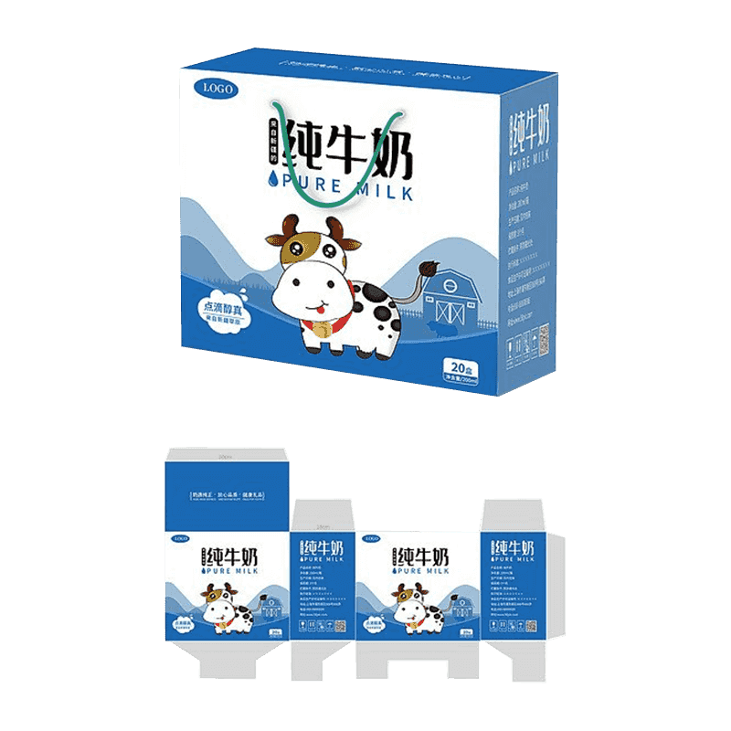 Corrugated Milk Packaging Boxes