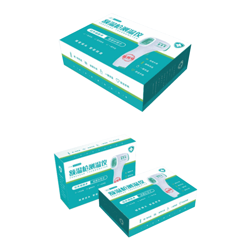 Corrugated Temperature Gun Packaging Boxes