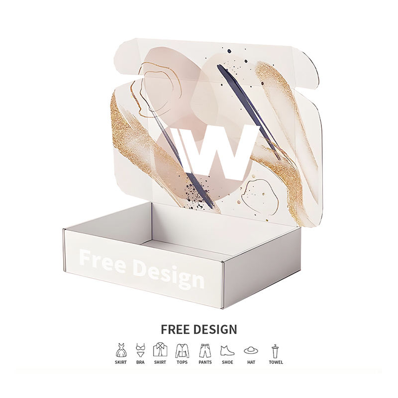 Mga Wave-Corrugated na Kahon sa Packaging ng Kasuotan