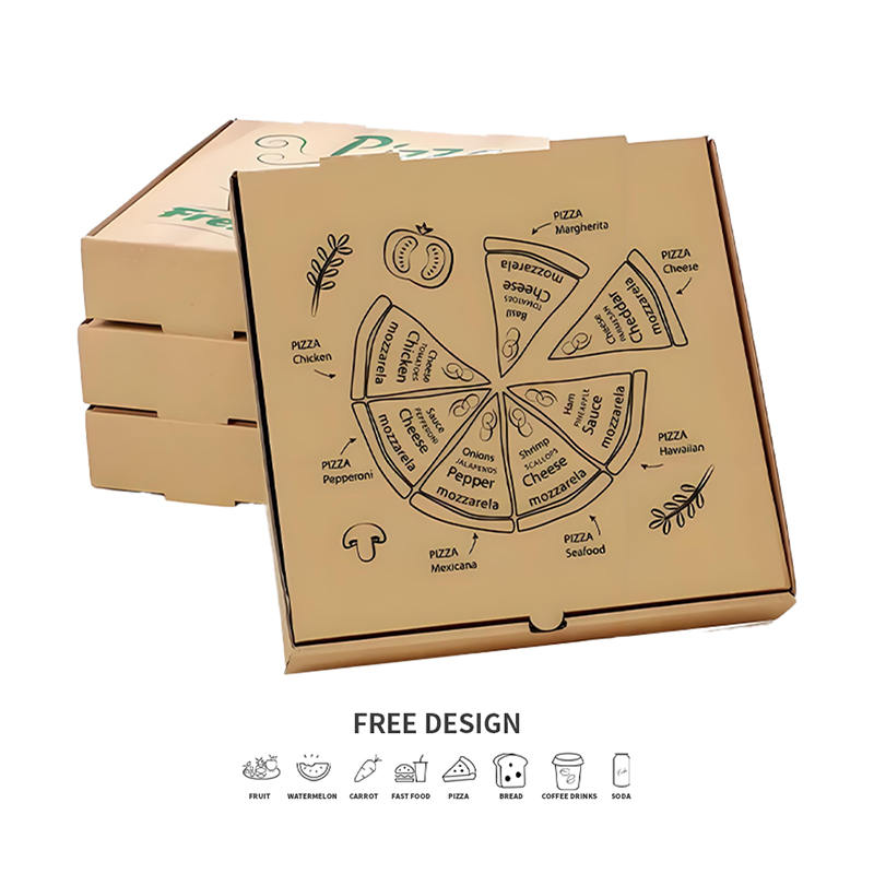Corrugated Pizza Packaging Boxes