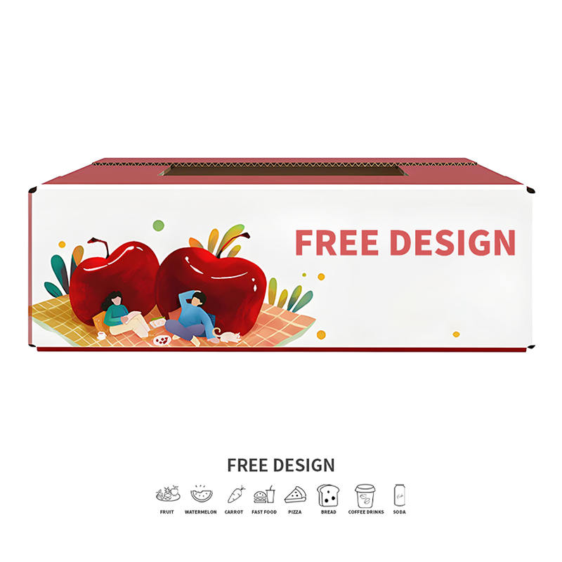 Mga Corrugated Apple Packaging Box