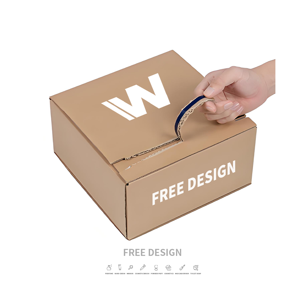 Punit Strip Cardboard Shipping Box